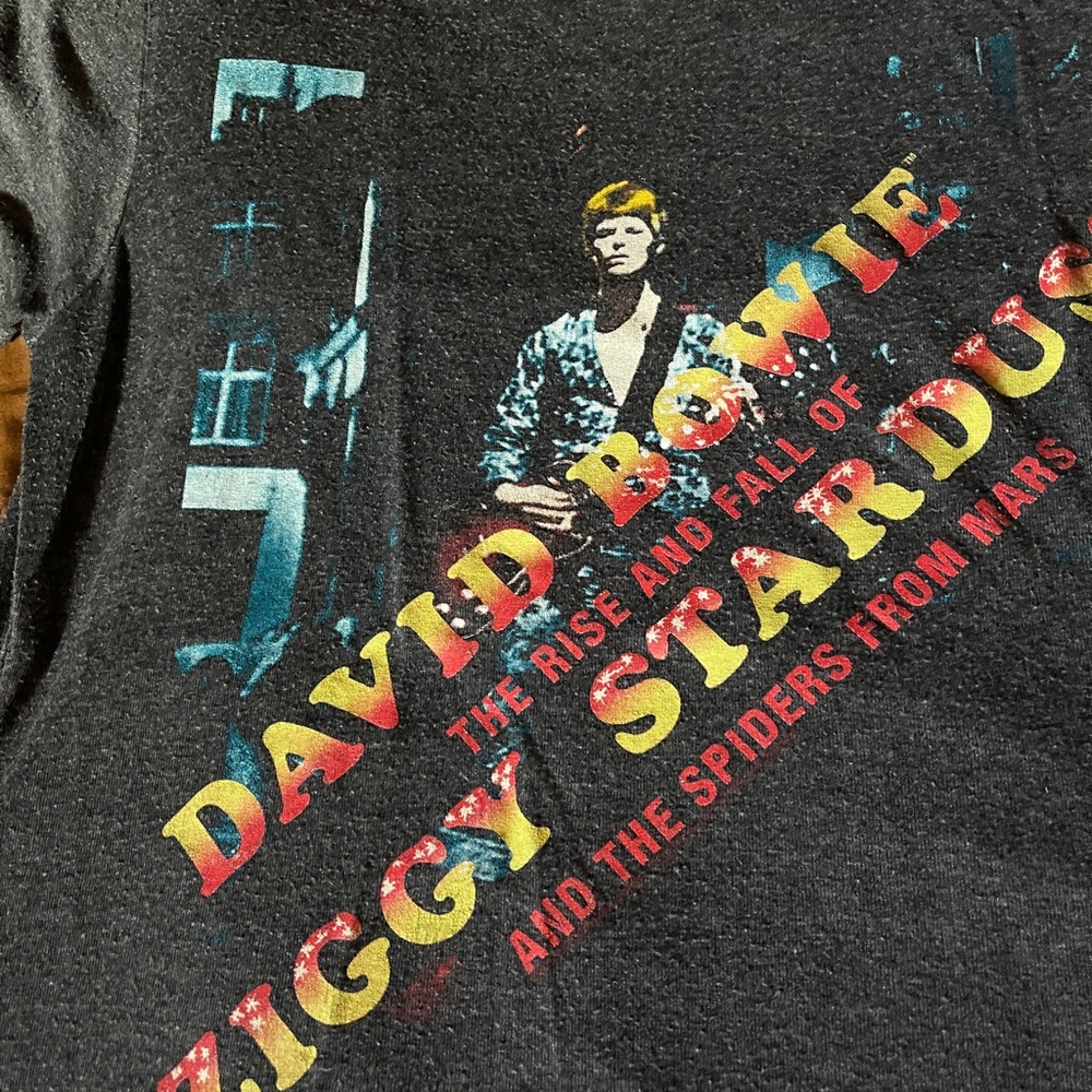 Vintage style band tee - David Bowie shirt, graphic tee - Picture 2 of 4